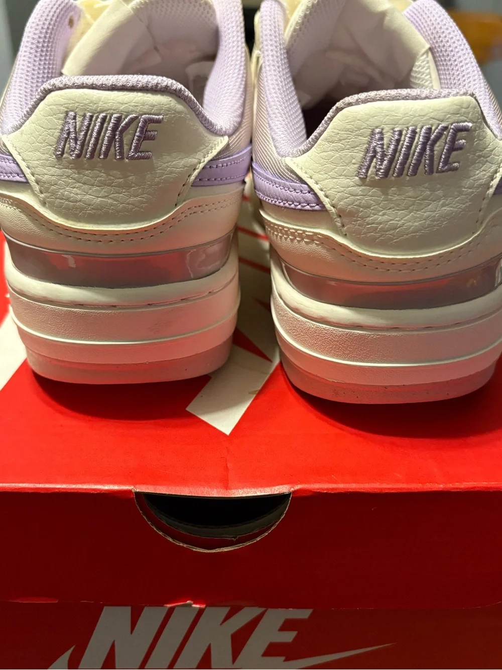 Nike Gamma Force Pale Ivory Lilac Bloom Low-Top Sneakers